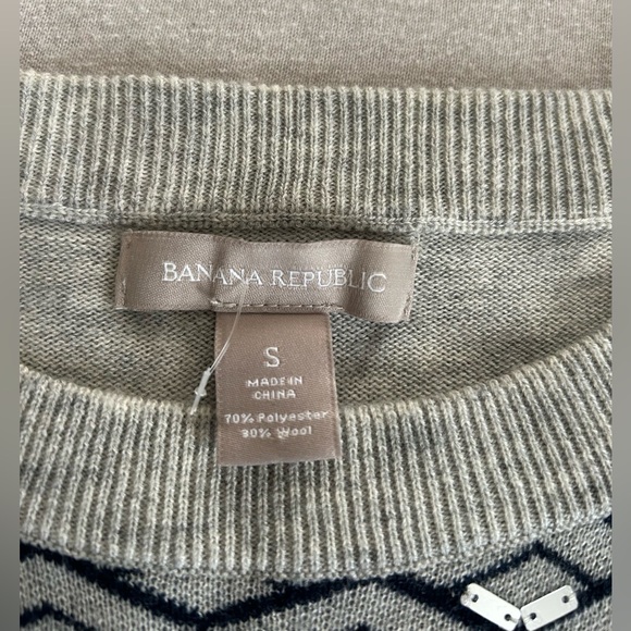 Banana República Sequin  Sweter/  Sleeve Size S - Picture 9 of 9